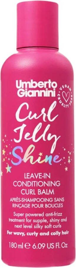 Umberto Giannini Curl Jelly Shine Leave-In Conditioner 180ml NEW