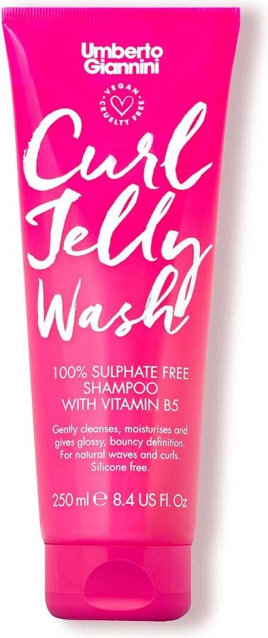 Umberto Giannini Curl Jelly Wash Sulphate Free Shampoo 250ml