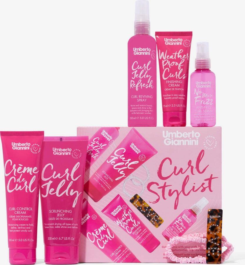Umberto Giannini Curl Stylist Giftset + Free Hairaccessoires