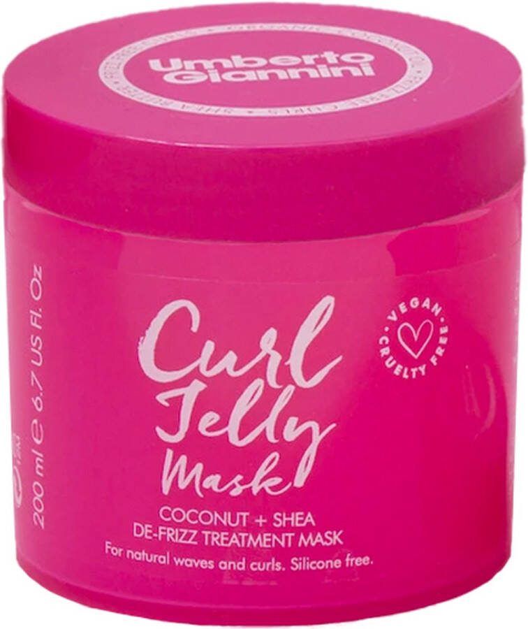 Umberto Giannini Curly Jelly Intensive De-Frizz Treatment Mask