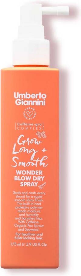 Umberto Giannini Grow Long & Smooth Blow Dry Spray 150ml