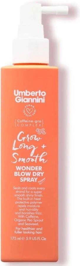 Umberto Giannini Grow Long & Smooth Blow Dry Spray 150ml