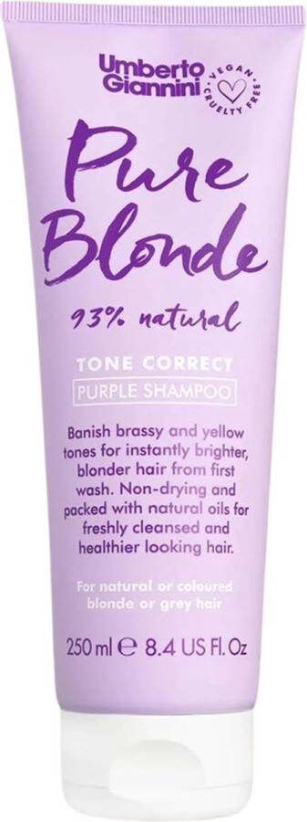 Umberto Giannini Flowerology Blonde Colour Tone Shampoo