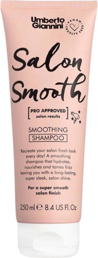 Umberto Giannini Smooth Wash Moisturising Shampoo 250ml