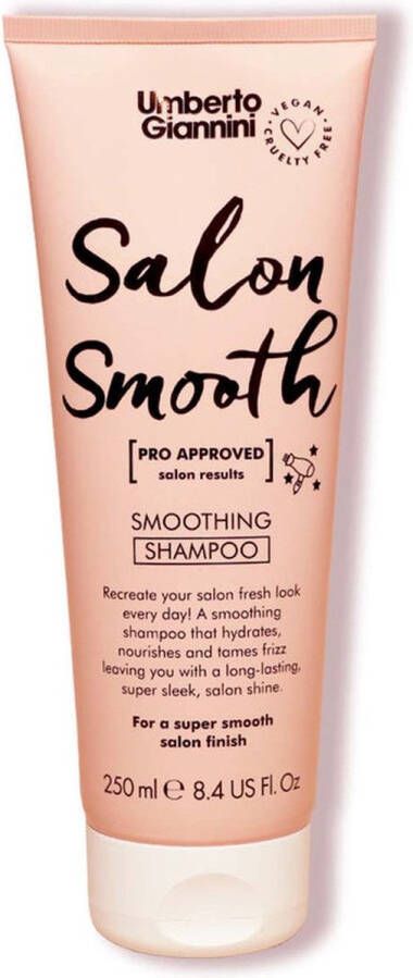 Umberto Giannini Smooth Wash Moisturising Shampoo 250ml