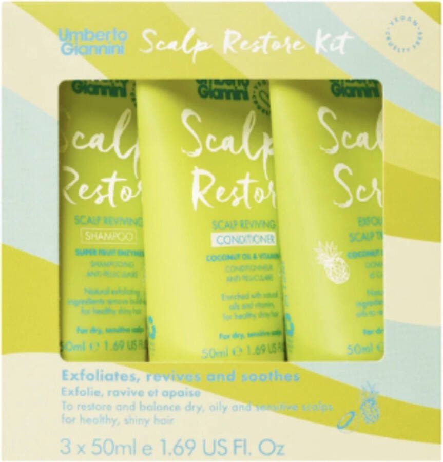 Umberto Giannini Scalp Restore Starter Kit