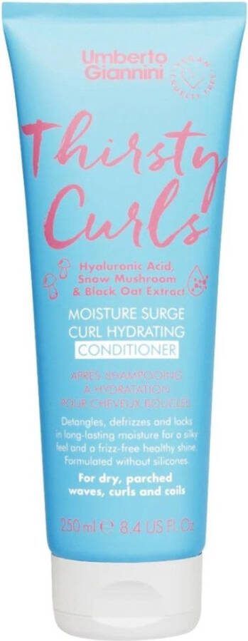 Umberto Giannini Thirsty Curls Moisture Surge Hydrating Conditioner