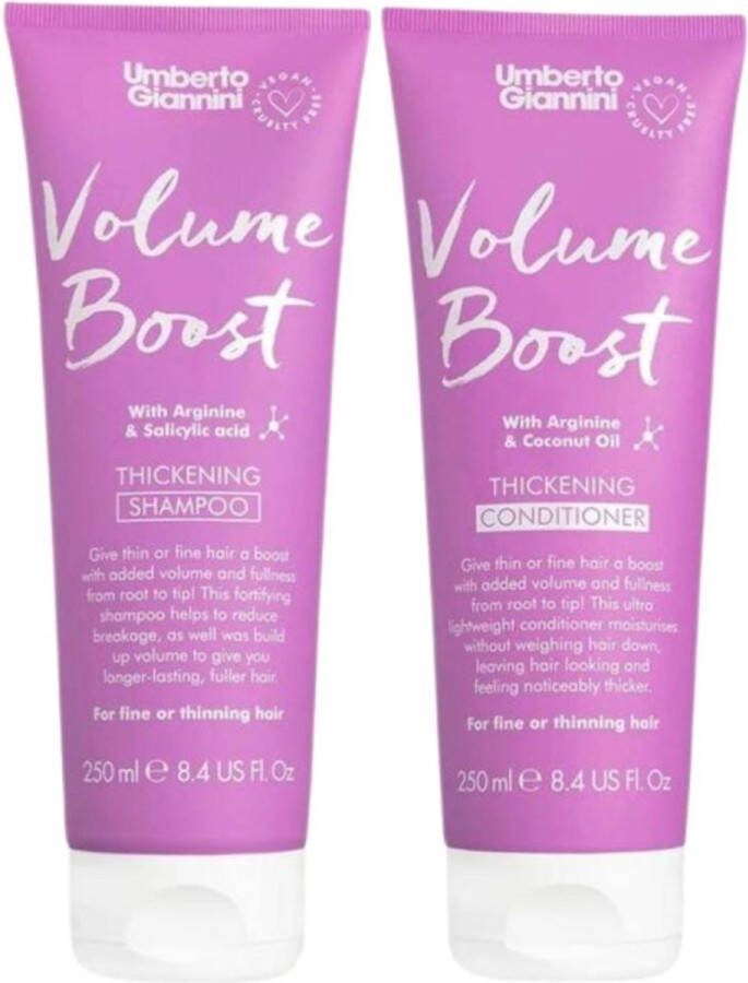 Umberto Giannini Volume Boost Set 250+250ml