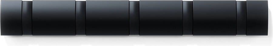 Umbra Kapstok 'Flip' Met 5 haakjes kleur Zwart