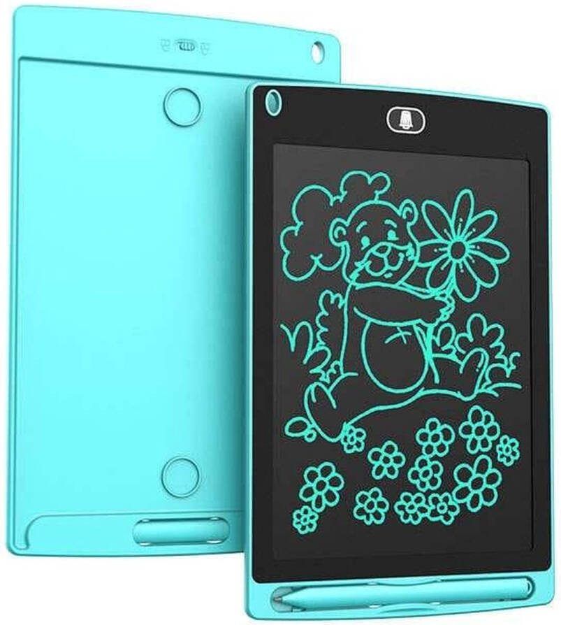Unbranded 8.5 Inch Elektronische LCD TekenTablet Schrijftablet Grafische tablet kinderen -Cyan Sinterklaas gift