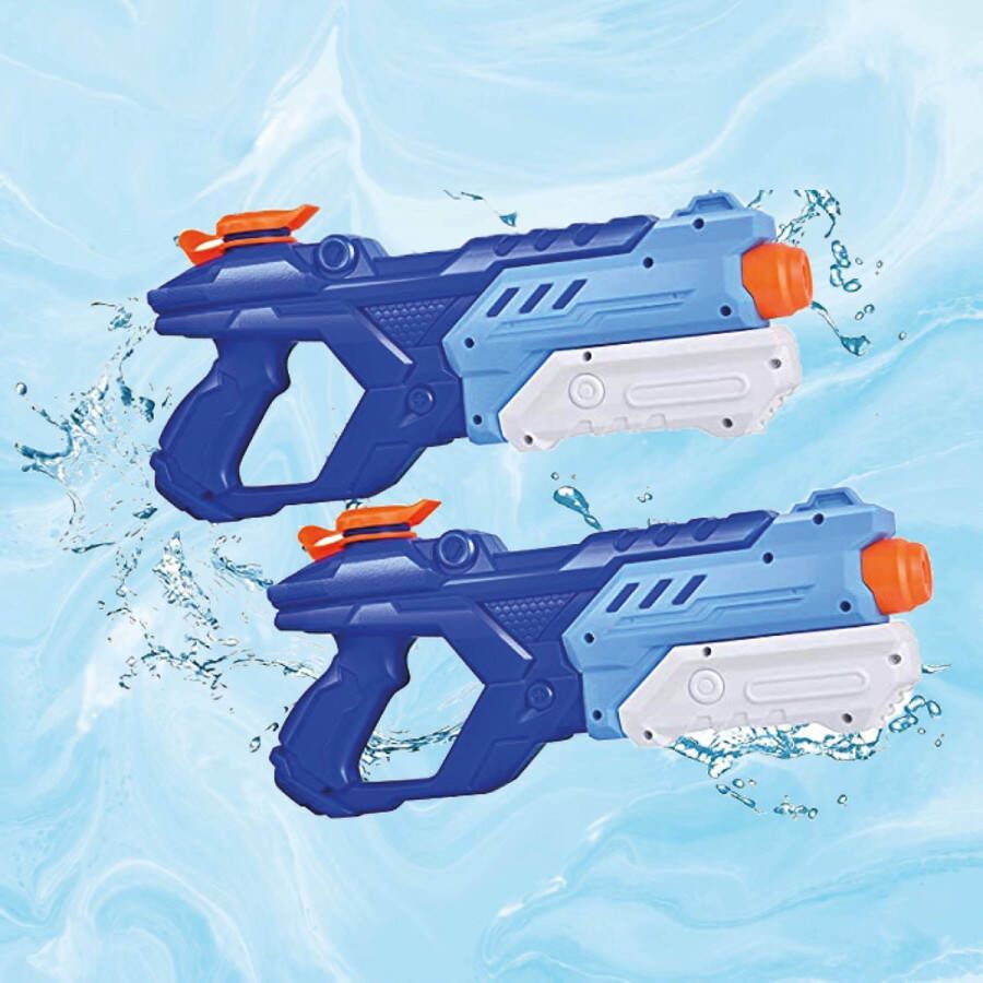 Unbranded Waterpistool Set 2 Stuks Speelgoedpistool Super Soaker Water Speelgoed Spellen Spelletjes voor Volwassenen Spelletjes voor Kinderen