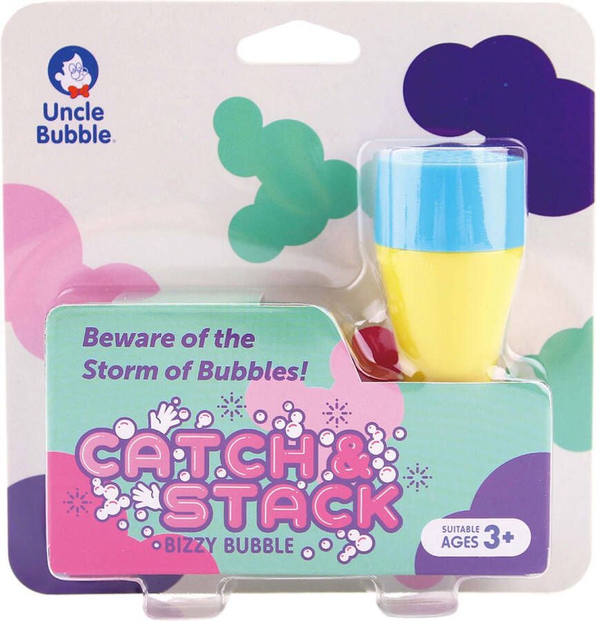 Merkloos Sans marque Uncle Bubble Catch & Stack Bizzy Bubble