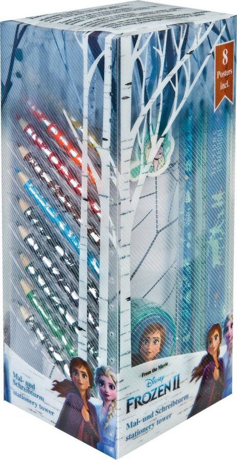 Undercover Frozen Stationary Tower Set of 25 Pieces