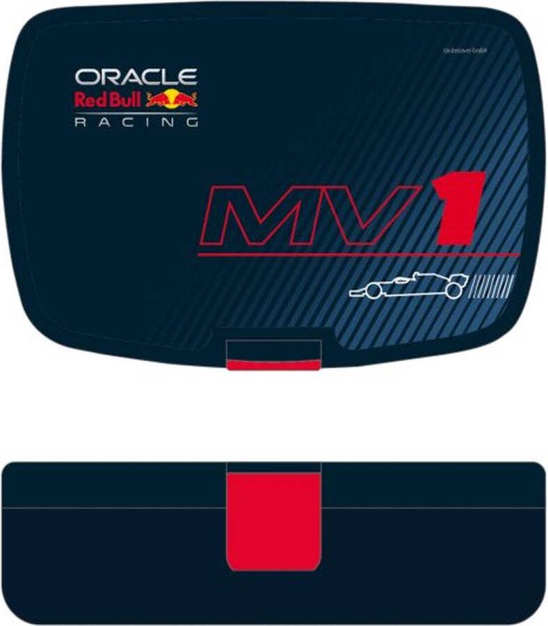 Undercover Max Verstappen DeLuxe Broodtrommel Multicolor Kunststof