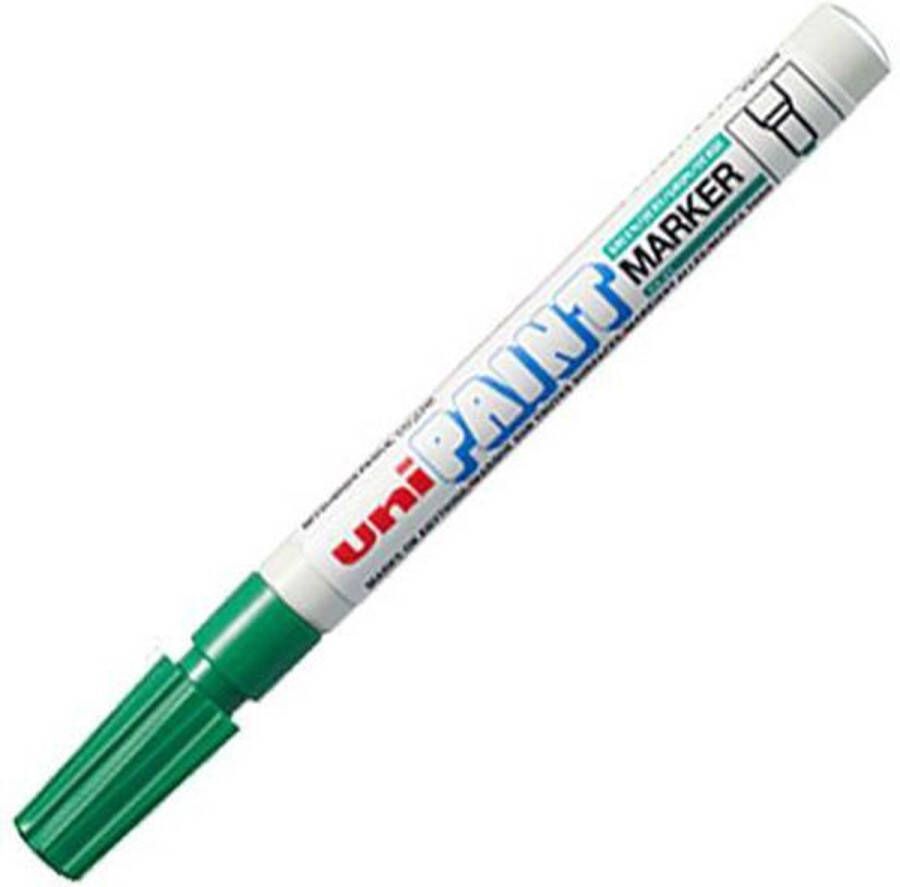 Uni-ball Uni Paint PX-21 Paint Marker Donkergroene verfstift met 0.8 – 1.2 mm punt