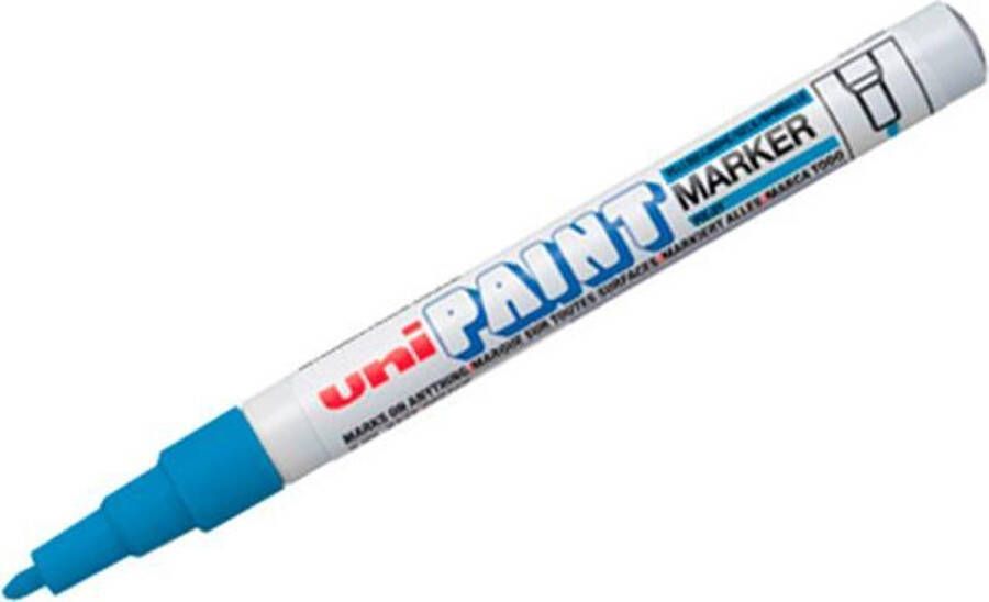 Uni-ball Uni Paint PX-21 Paint Marker Lichtblauwe verfstift met 0.8 – 1.2 mm punt