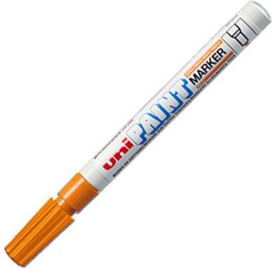 Uni-ball Uni Paint PX-21 Paint Marker Oranje verfstift met 0.8 – 1.2 mm punt
