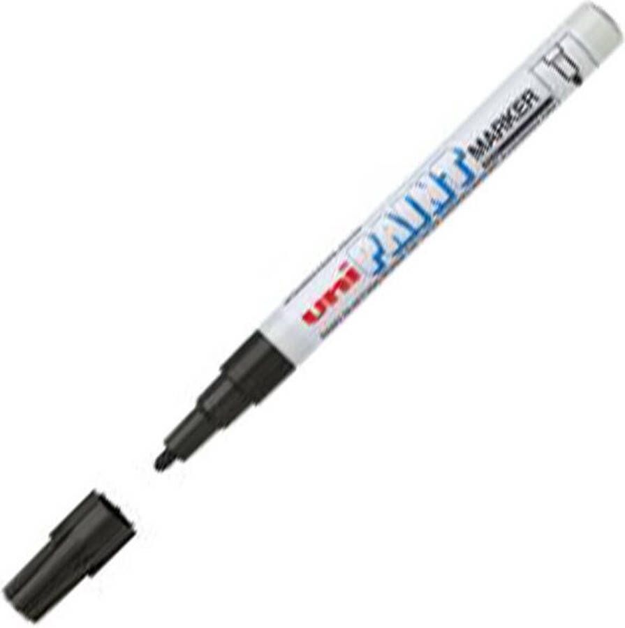 Uni-ball Uni Paint PX-21 Paint Marker Zwarte verfstift met 0.8 – 1.2 mm punt