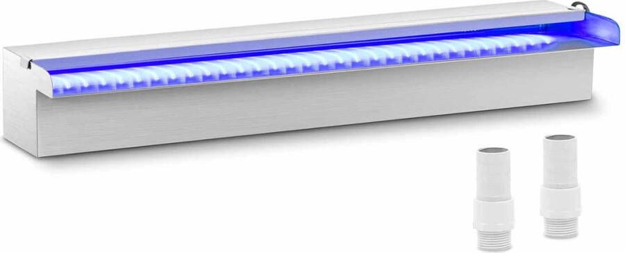 Uniprodo Douche 60 Cm Led Verlichting Blauw Wit Uni_water_31