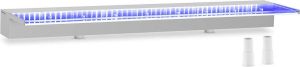 Uniprodo Douche {{net_lengte}} cm LED-verlichting Blauw {{lip_lengte}} mm waterafvoer