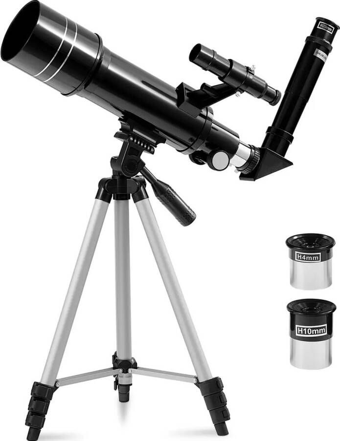 Uniprodo Telescoop Ø 70 mm 400 mm statief