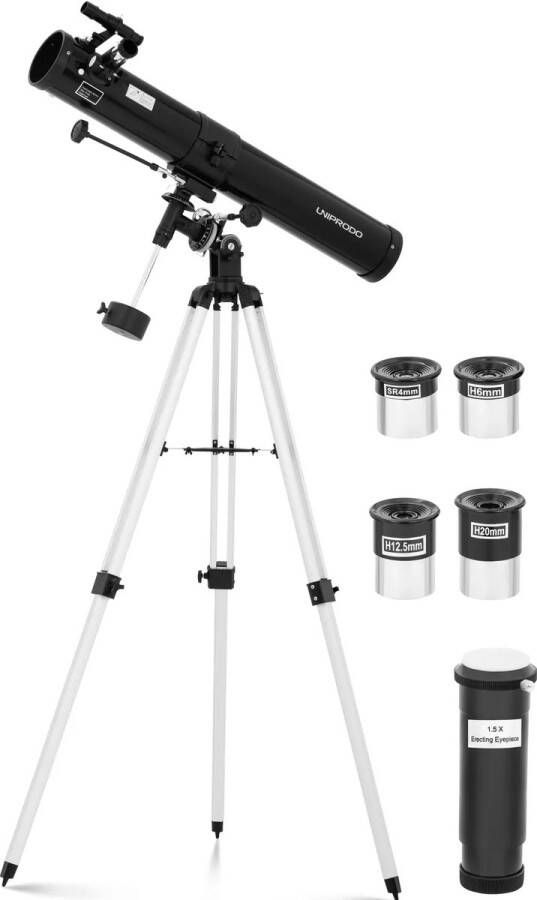 Uniprodo Telescoop Ø 76 mm 900 mm statief