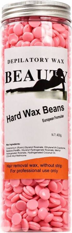 Uniq Wax Pearl Rozen 400g Ontharingswax Navulling wax beans Ontharen van lichaam en gezicht Brazilian hard wax beans Wax ontharen Professionele Ontharingswax