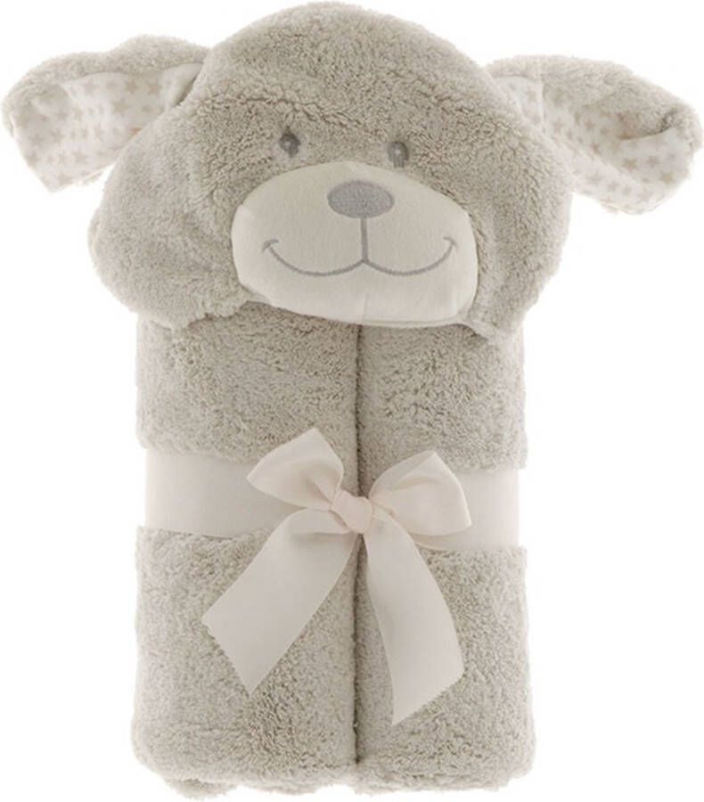 Unique Living Badjas plush baby animal 100x75cm dog