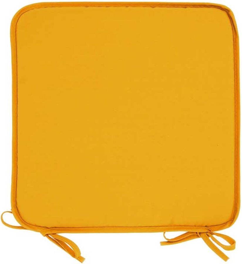 Unique Living Chairpad Fonz 38x38cm Mellow Yellow