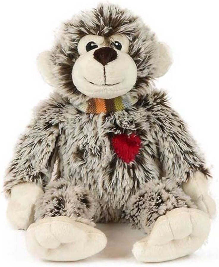 Unique Living Unique Monkey Zacht Bruin Grijs Creme