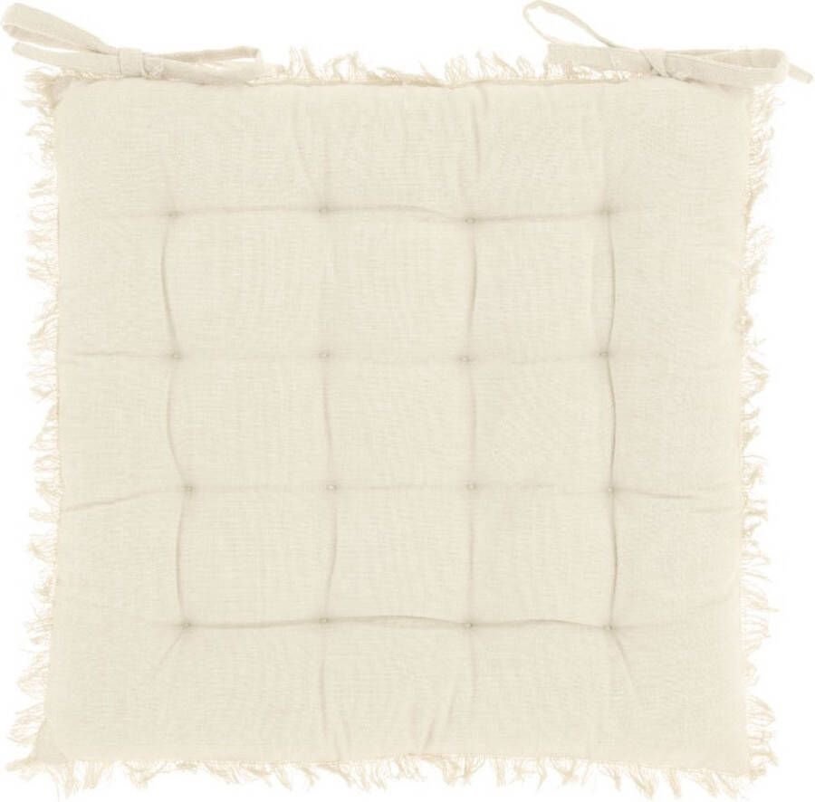 Unique Living Kussen Blanes 40x40cm Dove White