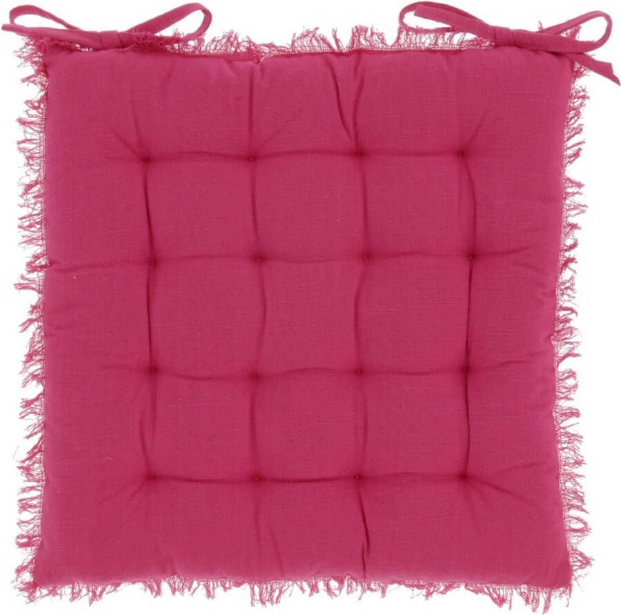Unique Living Kussen Blanes 40x40cm Fuchsia