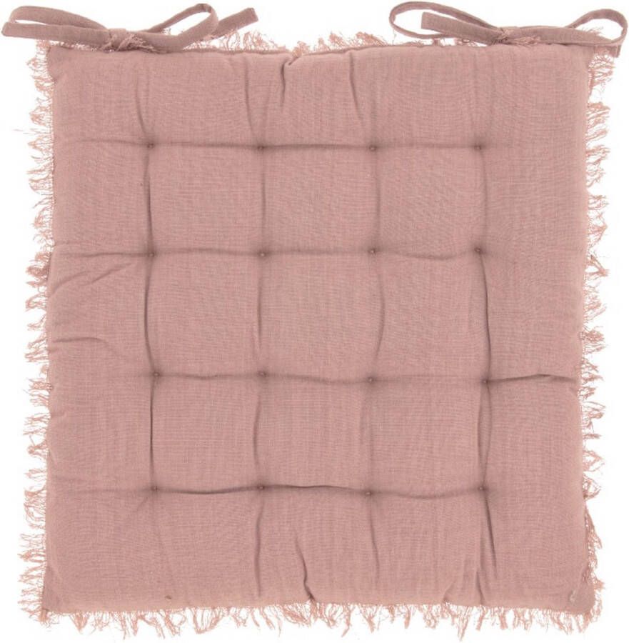 Unique Living Kussen Blanes 40x40cm Old Pink