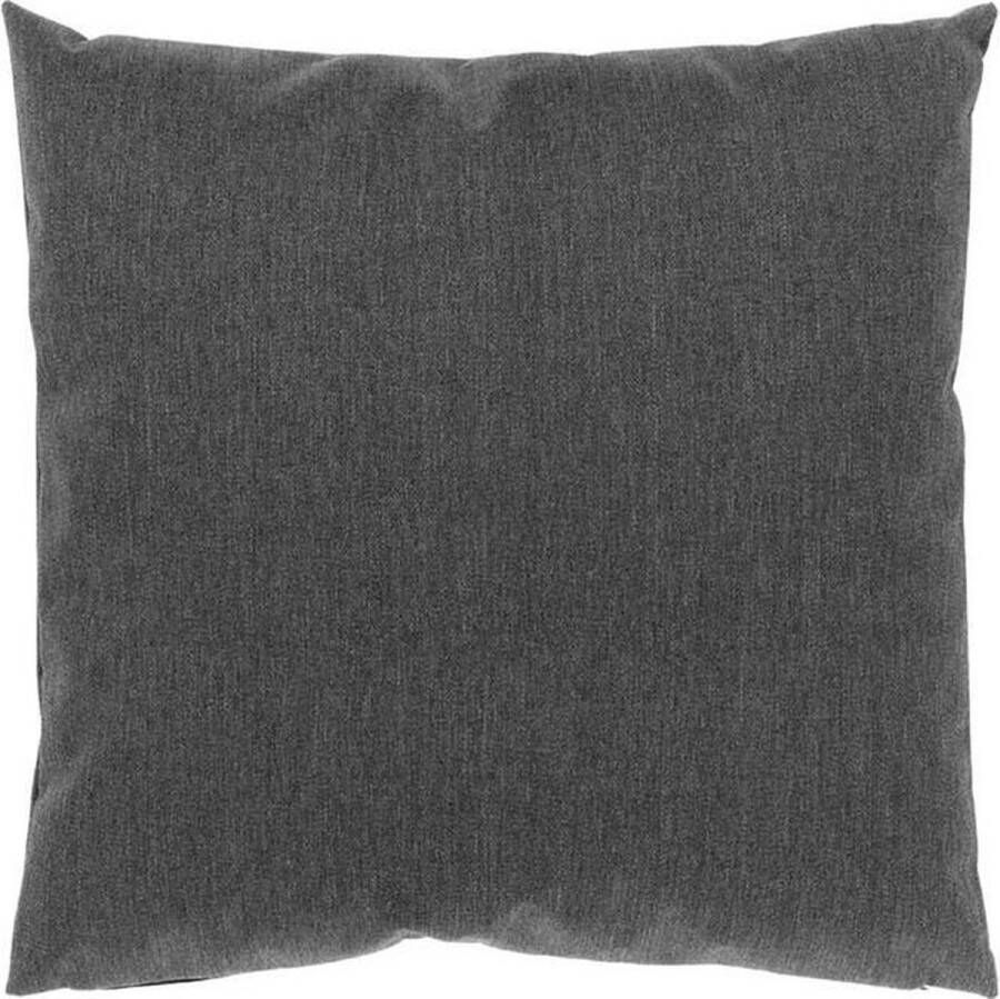 Unique Living Kussen Kiko outdoor 45x45cm dark grey Kussen woonkamer of slaapkamer