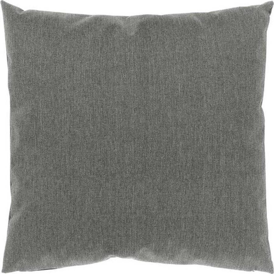Unique Living Kussen Kiko outdoor 45x45cm light grey Kussen woonkamer of slaapkamer
