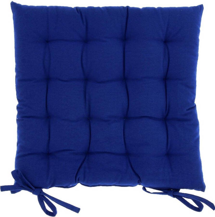Unique Living Kussen Madia 40x40cm Blue