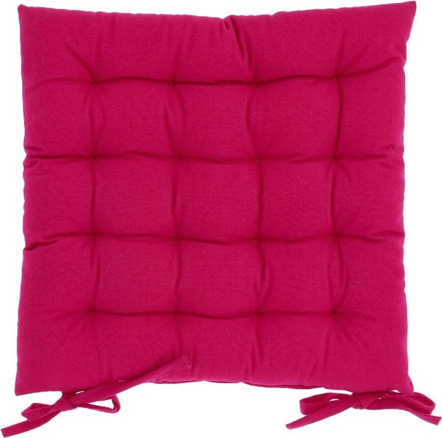 Unique Living Kussen Madia 40x40cm Fuchsia