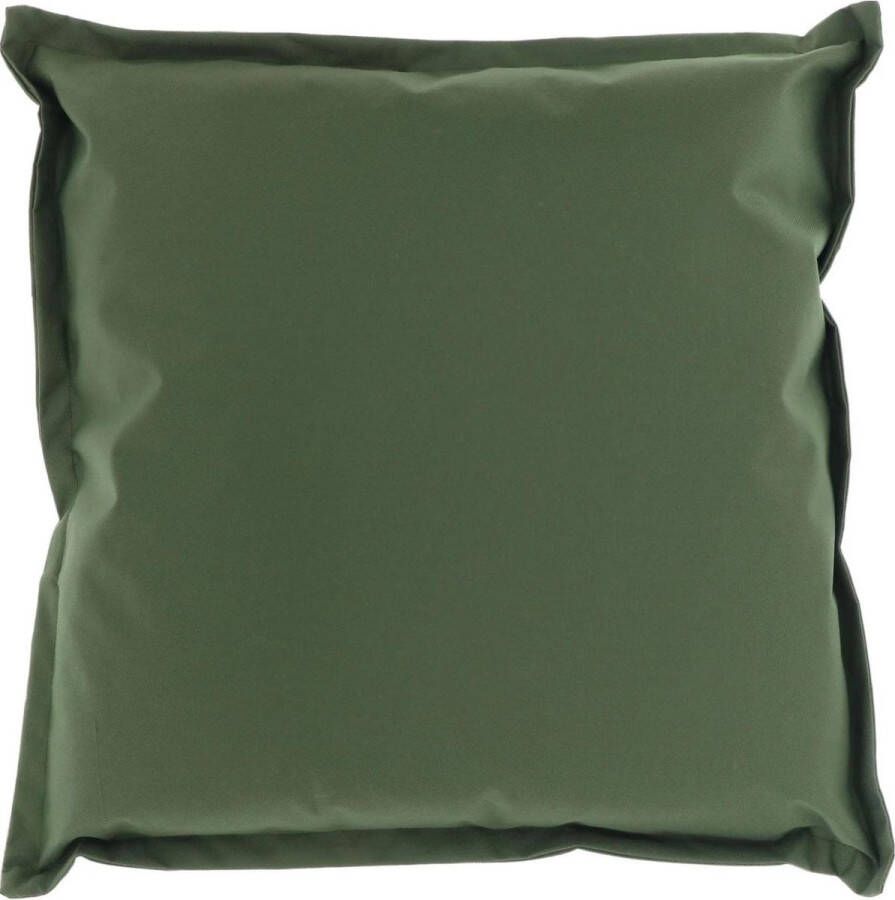 Unique Living Kussen Unique Outdoor 50x50cm pesto Kussen woonkamer of slaapkamer