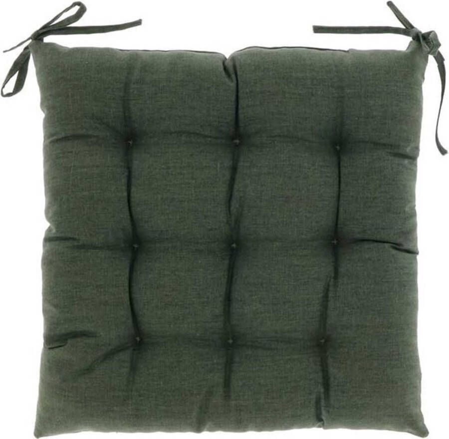 Unique Living Matraskussen Ebby 40x40cm pesto Kussen woonkamer of slaapkamer