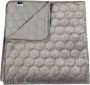 Unique Living Peggy Bedsprei Tweepersoons 220x220 cm Light grey - Thumbnail 1
