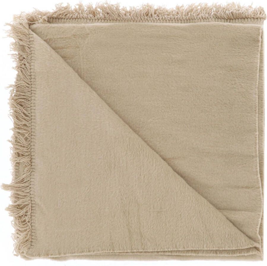 Unique Living Plaid Nomi 150x200cm White Tint