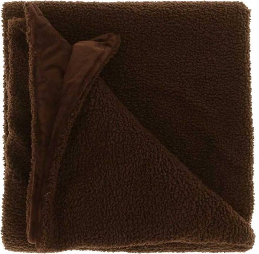 Unique Living | Plaid Romie 150x200cm bison brown
