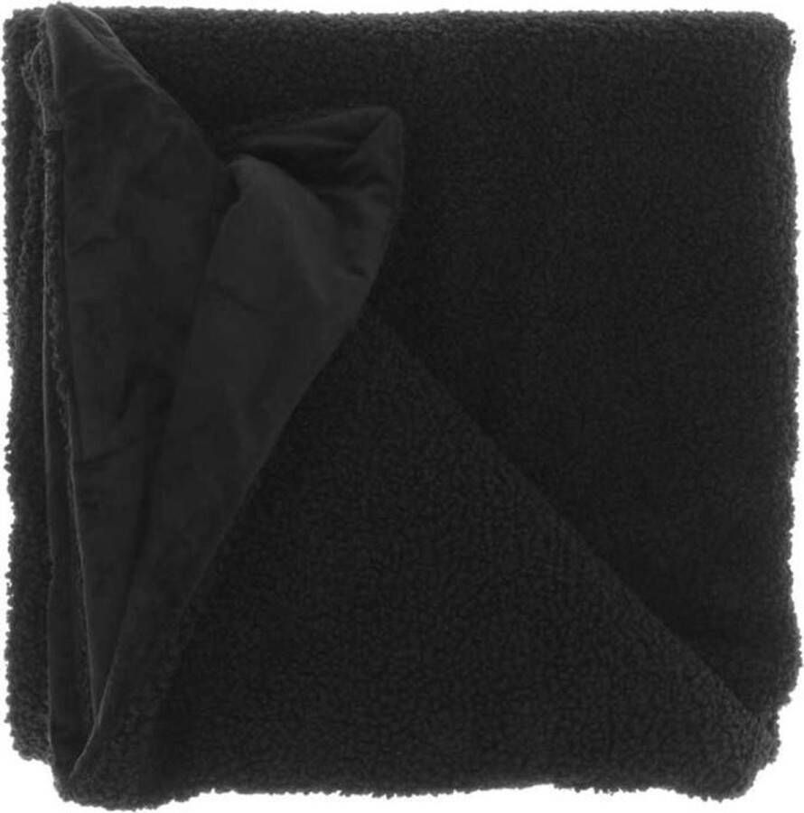 Unique Living | Plaid Romie 150x200cm black
