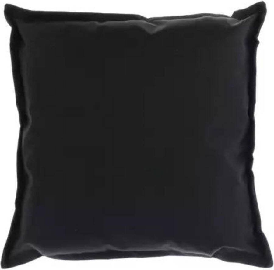 Unique Living Sierkussen Tuinkussens Outdoor Zwart 50 x 50 x 8 cm