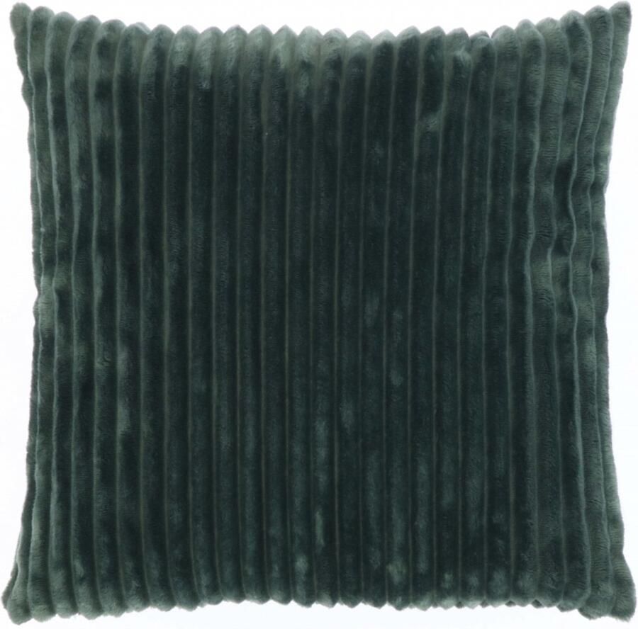 Unique Living Sierkussen Dez Polyester Groen 45x45 cm (BxH)