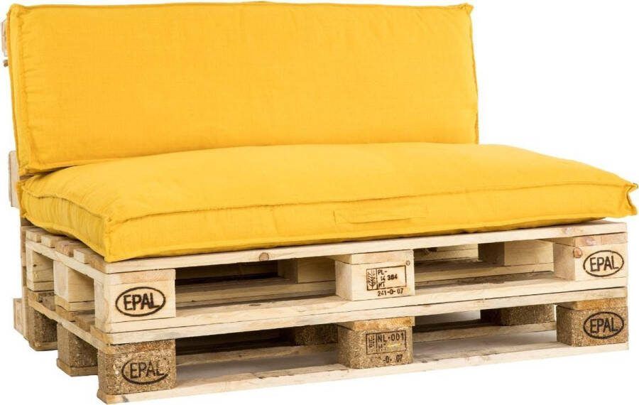 Unique Living Unique Rugkussen Luanda Goudgeel 120 x 40 cm