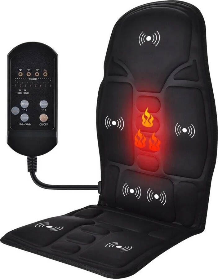 UniVerSale Massagestoel Pad Elektrische Stoelverwarming Autostoel Massage Bureaustoel Massage Vibratie Pijnverlichtend