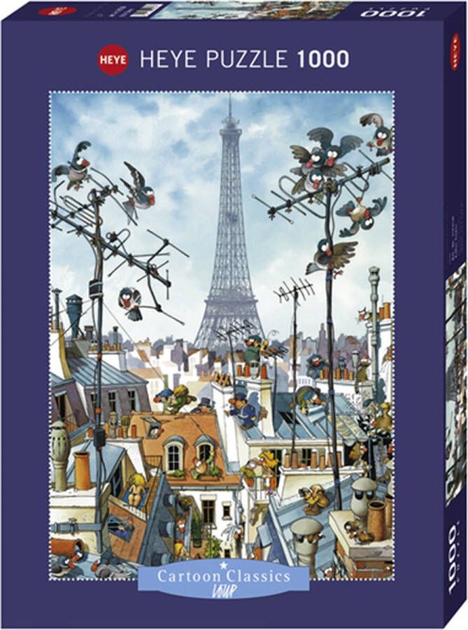 University Games Eiffel Tower Legpuzzel 1000 Stukjes