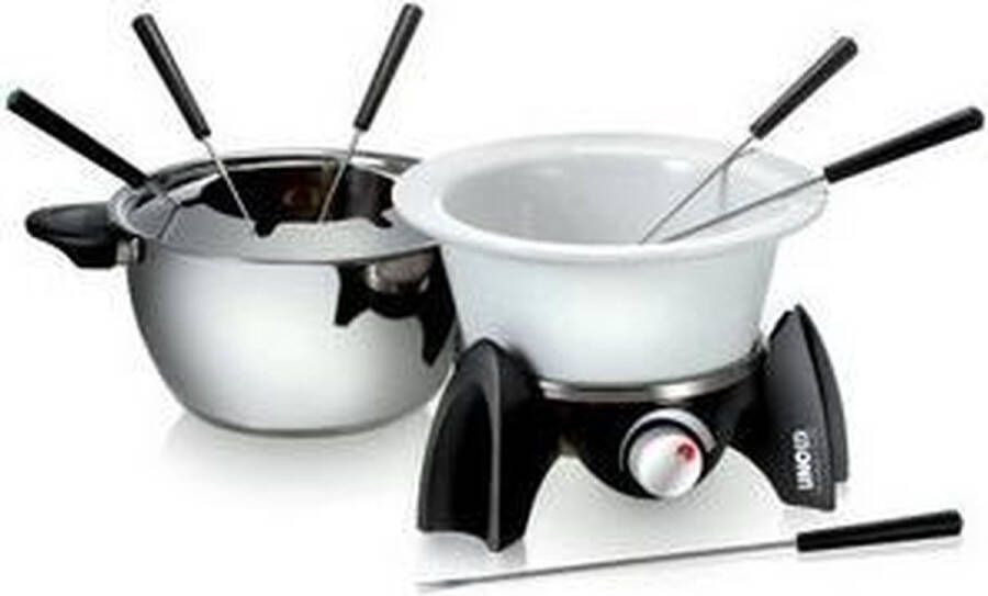 Unold 48615 Fondue voor 6 Personen RVS Zwart