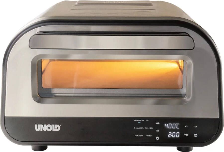 Unold 68816 pizzamaker en -oven 1 pizza('s) 1700 W Zilver